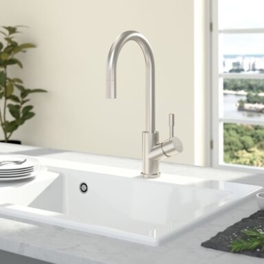 VILLEROY & BOCH Umbrella Flex virtuvinis maišytuvas, nerūdijantis plienas